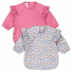 Konges Sløjd Bavoirs à manches Rosier - Set de 2 |