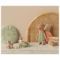 Maileg Bébé cochon dans sa caissette - Garçon Multicolore Hot