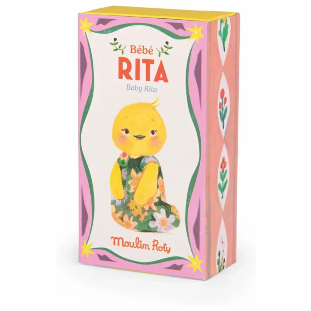 Moulin Roty Bébé Rita La cane Les Minouchkas Jaune Best