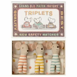 Maileg Bébés souris dans leur boîte assortie