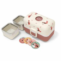 Enfant Monbento Vaisselle Enfant|Bento enfant modulable 3 compartiments MB Tresor |
