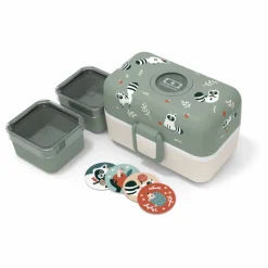 Monbento Bento enfant modulable 3 compartiments MB Tresor | Vert argile Sale