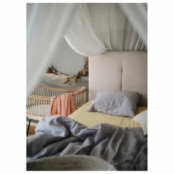 Best Bermbach Handcrafted Berceau Lola en rotin - Liens cuir Naturel