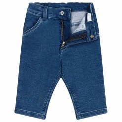 Petit Bateau Bermuda Bantalon Denim Bio | Bleu New