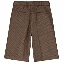 Enfant Tangerine Bermuda Carreaux Laine |