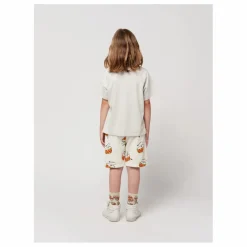 New Bobo Choses Bermuda Denim Tambours | Ecru