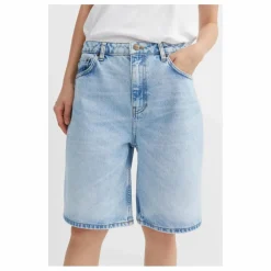 Sale Skall Studio Bermuda Wilson Denim Coton Bio | Light Blue