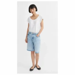 Sale Skall Studio Bermuda Wilson Denim Coton Bio | Light Blue