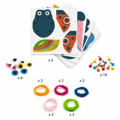 Djeco Bestioles en fils chenille Multicolore Sale