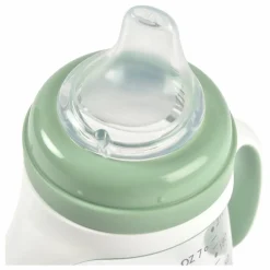 Hot Béaba Biberon d'apprentissage 2 en 1- 240 ml | Sauge