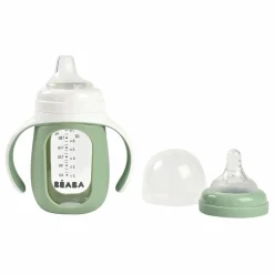 Béaba Biberons|Puériculture|Biberon d'apprentissage en verre |
