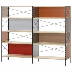 Outlet Vitra Bibliothèque ESU Shelf - 4 étagères - Charles & Ray Eames Multicolore