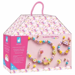 Janod Bijoux en bois Arc-en-Ciel à créer - x Hachette