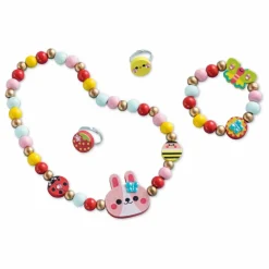 Janod Bijoux en bois Fleur à créer - x Hachette