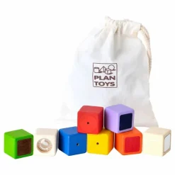 Plan Toys Blocs sensoriels Multicolore Discount