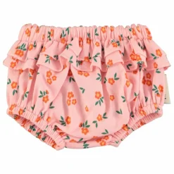Piupiuchick Bloomer Fleuri Coton Bio | Rose pêche Discount