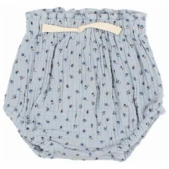 New Búho Bloomer Gaze de Coton Bio | Bleu gris