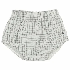 New Búho Bloomer Mini Check Coton Bio | Ecru