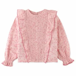 Sale Gingersnaps Blouse à Volants | Rose pâle