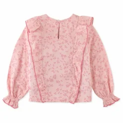 Sale Gingersnaps Blouse à Volants | Rose pâle