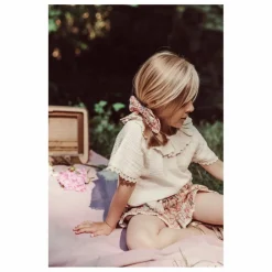 Louise Misha Blouse Antoinette Gaze de Coton | Blanc