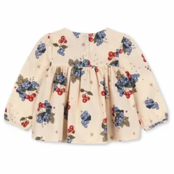 Sale Konges Sløjd Blouse Avi Coton Bio | Crème