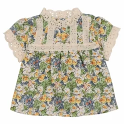 Clearance the new society Blouse Beverly Lin Baby | Ecru