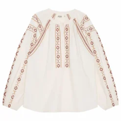 Hartford Blouse Brodée Hima | Ecru Sale