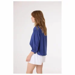 Sacrécoeur Blouse Carla | Bleu marine Online