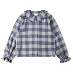 Femme Matona Blouses, Chemises|Blouse Carreaux Flanelle Tencel |