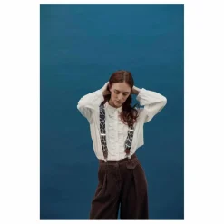 Emile et Ida Blouse Charline Brodée | Crème Clearance