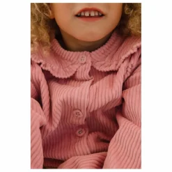 We Are Kids Blouse Clara Velours Côtelé | Rose Clearance