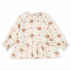 Konges Sløjd Blouse Coco Chiens Coton Bio | Ecru Outlet