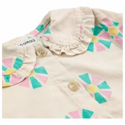 Clearance Bobo Choses Blouse Col Claudine Coton Bio | Beige