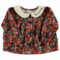 Enfant Piupiuchick Blouses, T-Shirts|Blouses, T-Shirts|Blouse Col Claudine Fleurie |