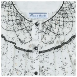 Enfant Tartine et Chocolat Blouses, T-Shirts|Blouse Col Smocké |