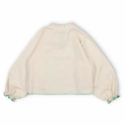 Clearance the new society Blouse Coquillage Kostas | Beige