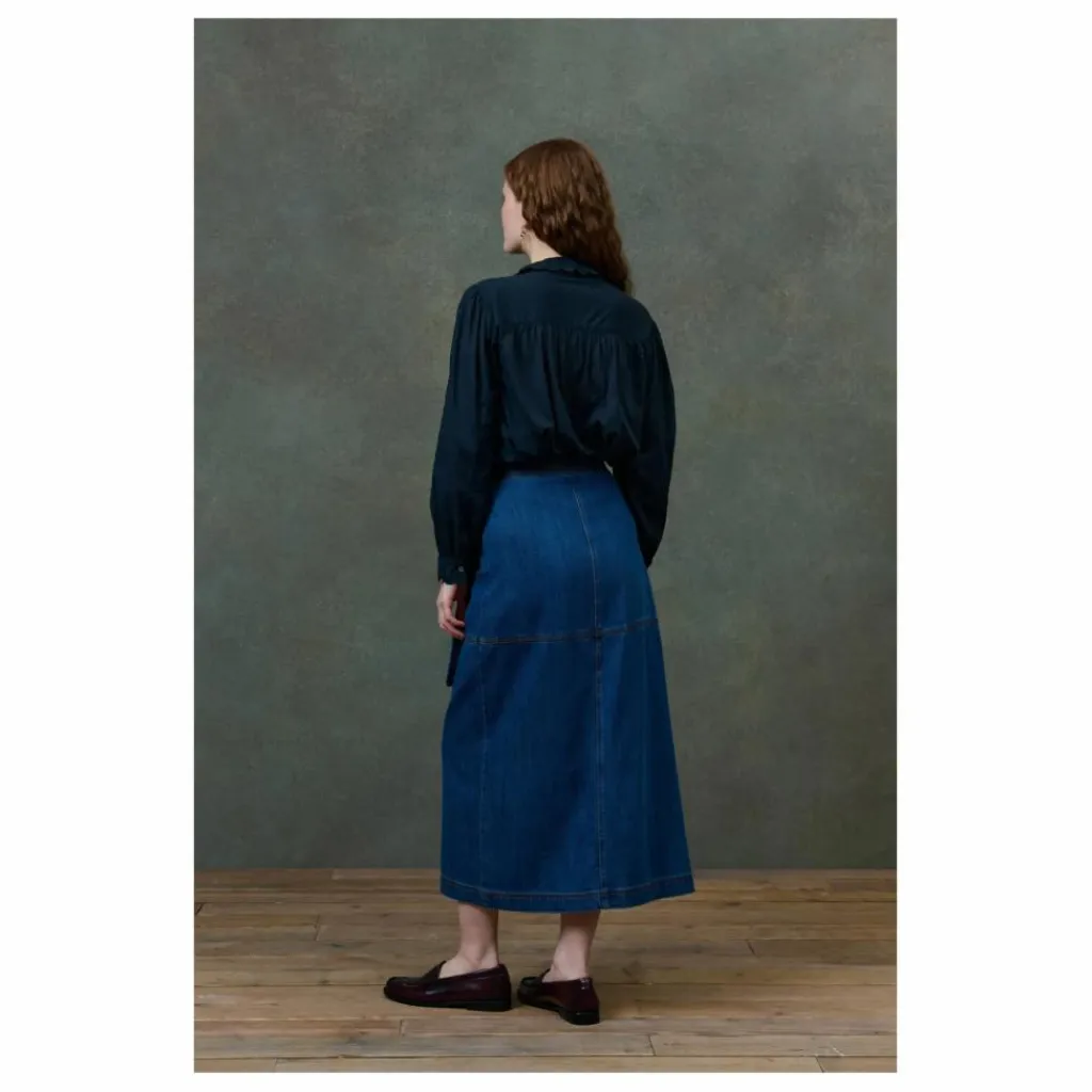 New Louise Misha Blouse Cora Voile de Coton Bio - Collection Femme | Noir