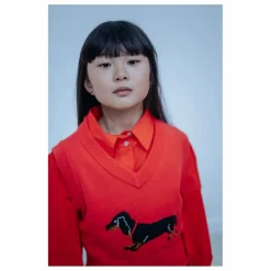 Clearance Repose AMS Blouse Coton Bio | Orange