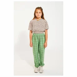 New Piupiuchick Blouse Crop Léopard Coton Bio | Ecru