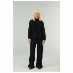 Discount BELLEPIECE Blouse Curtis Soie | Noir