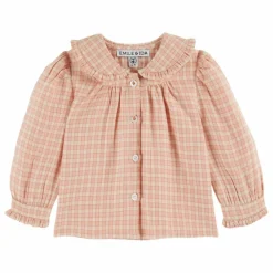 Emile et Ida Blouse Ecolière Col Nœud |