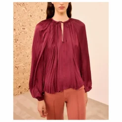 Ulla Johnson Blouse Electra | Bordeaux Best