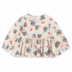 Enfant Konges Sløjd Blouse Elin Noeuds Coton Bio |