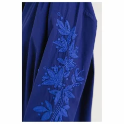 Sacrécoeur Blouse Ella Calypso Brodée | Bleu Sale