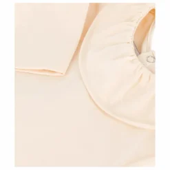 Petit Bateau Blouse en Jersey | Ecru
