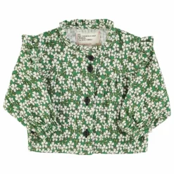 Piupiuchick Blouse Fleurs | Vert Online