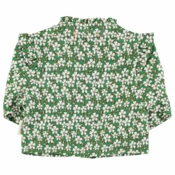 Piupiuchick Blouse Fleurs | Vert Online