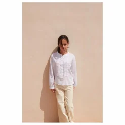 Longlivethequeen Blouse Froncée | Blanc Best