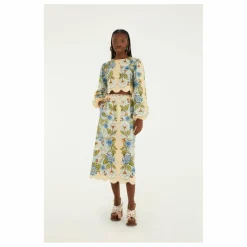 New Farm Rio Blouse Garden Lin | Sable